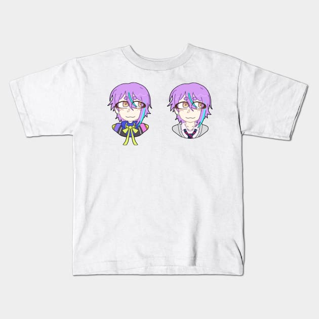 Rui pack Kids T-Shirt by WillowTheCat-